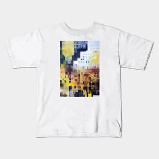 Urban landscape with Torre Velasca Kids T-Shirt